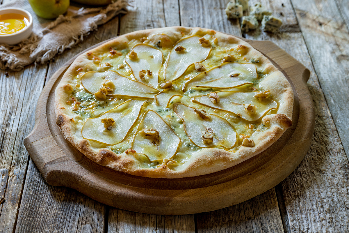 Pear Gorgonzola Pizza