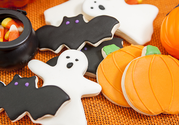 Lighter Halloween Sugar Cookies