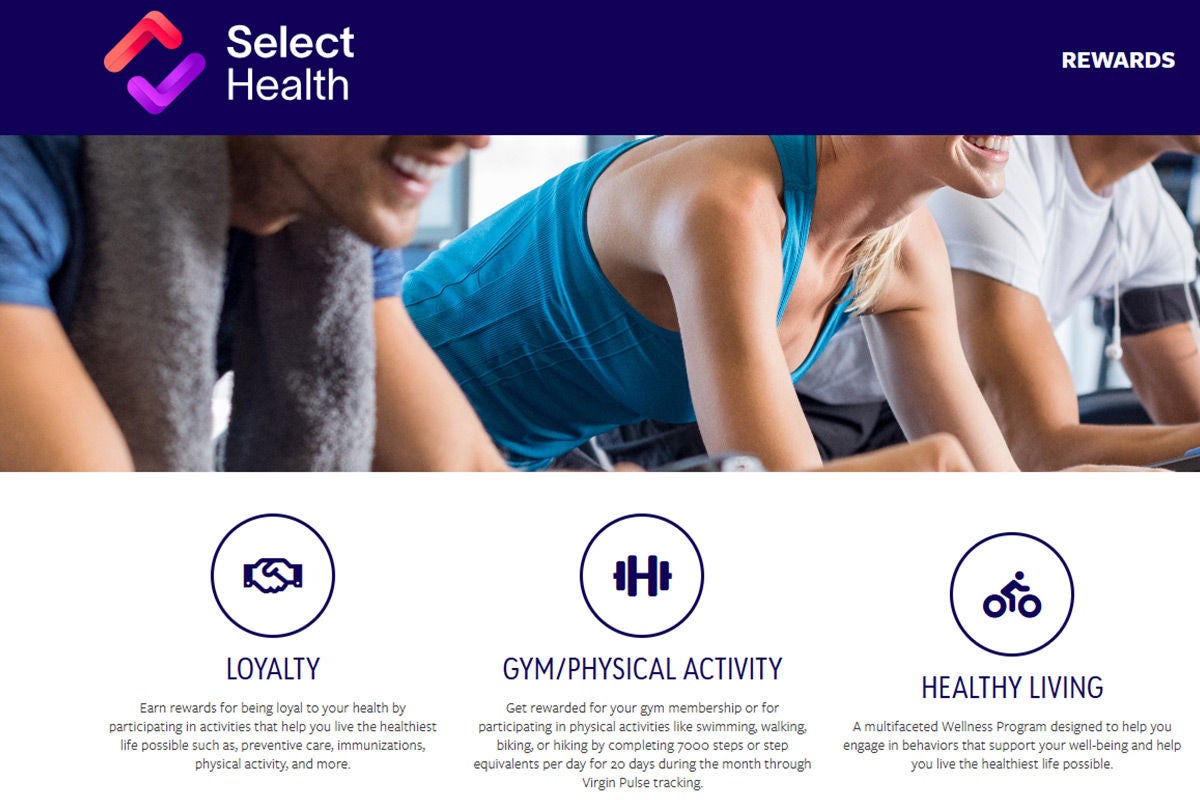 gym incentive screenshot