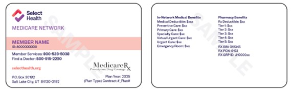 Medicare ID Card image