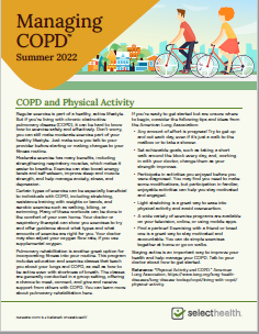 English Managing COPD Newsletter - July 2022