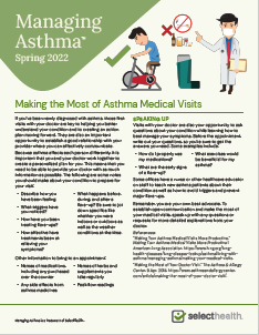 English Managing Asthma Newsletter - Spring 2022